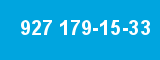 927 179-15-33 927 179-15-33